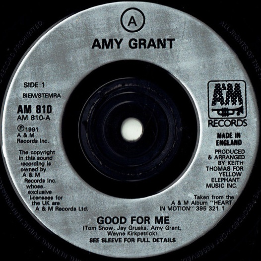 Good For Me 7 Inch Single UK